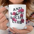 Antisocial Introvert I Hate People Antisocial Club Coffee Mug Unique Gifts