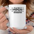 Ask Me About My Ninja Disguise Karate Funny Saying Vintage Coffee Mug Unique Gifts