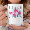 Beach Vibes Palm Trees Beach Summer Women Men Gifts Coffee Mug Unique Gifts