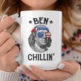 Ben Chillin 4Th Of July Ben Franklin Usa Independence Flag Coffee Mug Unique Gifts