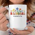 Bilingual Spanish Teacher Dual Language Maestra Latina Coffee Mug Unique Gifts