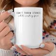 Cant Throw Stones While Washing Feet Christian Bible Verse Coffee Mug Unique Gifts