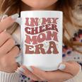 In My Cheer Mom Era Retro Groovy Vintage Cheerleading Mother Coffee Mug Unique Gifts
