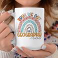 Cute Bruh We Out Teachers Summer Geography Teacher Rainbow Coffee Mug Unique Gifts