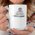 Cute Hedgehog Book Nerd Readers Coffee Mug Unique Gifts