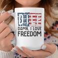 Dilf Damn I Love Freedom 4Th Of July Freedom Funny Gifts Coffee Mug Unique Gifts