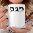 Dinosaur Dad Cute Three Rex Dino For Party In Fathers Day Coffee Mug Personalized Gifts