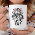 Fallen Angel On Demon Horse Aesthetic Horror Occult Aesthetic Coffee Mug Unique Gifts