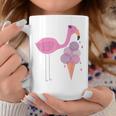 Flamingo Ice Cream Summer Vacay Party Beach Vibes Girls Gift Coffee Mug Unique Gifts