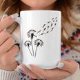 Flower Dandelion Otters For Otter Lover Otter Coffee Mug Funny Gifts