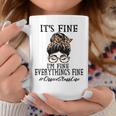 Funny Office Staff Its Fine Im Fine And Everythings Fine Coffee Mug Unique Gifts