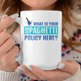 What Is Your Spaghetti Policy Italian Chefs Coffee Mug Unique Gifts