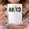 Teacher Abcd Rocks Back To School Back In Class Abcd Coffee Mug Unique Gifts