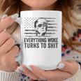 Trump Sayings Everything Woke Turns To Shit Woke Coffee Mug Unique Gifts