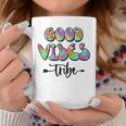 Good Vibes Tribe Colorful Retro Groovy Good Vibes Funny Gifts Coffee Mug Unique Gifts Good Vibes Tribe Colorful Retro Groovy Good Vibes Funny Gifts Coffee Mug Unique Gifts