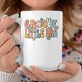 Groovy Little Bro Retro Brother Matching Family 1St Birthday Coffee Mug Unique Gifts