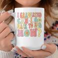 Groovy Retro Graduation I Graduated Can I Go Back To Bed Now Coffee Mug Funny Gifts