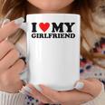 I Love My Girlfriend I Heart My Girlfriend Gf Coffee Mug Unique Gifts