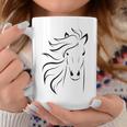 Just A Girl Who Loves HorsesHorse Racing Riding Coffee Mug Funny Gifts