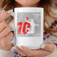 Kids Distressed 10 Year Old 10Th Basketball Birthday Slam Dunk Coffee Mug Unique Gifts