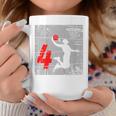 Kids Distressed 4 Year Old 4Th Basketball Birthday Slam Dunk Coffee Mug Unique Gifts