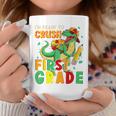 Kids Im Ready To Crush First Grade Back To School Dinosaur Coffee Mug Funny Gifts