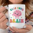Kiss Your Brain Cute Teacher Appreciation Back To School Coffee Mug Unique Gifts