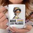 Lgbt Gay Proud Ally Pride Month More Pride Less Prejudice Pride Month Funny Designs Funny Gifts Coffee Mug Unique Gifts