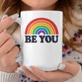 Lgbtq Be You Pocket Gay Pride Lgbt Ally Rainbow Flag Vintage Coffee Mug Unique Gifts