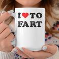 I Love To Fart I Heart To Fart Joke Farting Gag Coffee Mug Unique Gifts