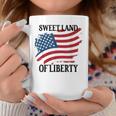 Memorial Day Sweet Land Of Liberty American Flag Coffee Mug Funny Gifts