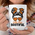 Messy Bun Little Miss Bootiful Boo Halloween Costume Girls Coffee Mug Personalized Gifts