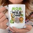Mom Of The Wild One Birthday 1St Safari Jungle Family White Coffee Mug Unique Gifts