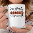 One Spooky Dental Crew Halloween Ghost Dental Hygienist Coffee Mug Unique Gifts