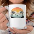 Palm Trees Summer Vacation Beach Sunshine Summer Retro Gifts Vacation Funny Gifts Coffee Mug Unique Gifts