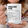 Pecan Pie Nutritional Facts Dessert Food Lovers Coffee Mug Unique Gifts