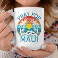Pray For Maui Hawaii Wildflower Support Coffee Mug Funny Gifts