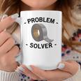 Problem Solver Handyman Craftsman Duct Tape Coffee Mug Unique Gifts