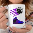 Purple Basketball Sneaker Coffee Mug Unique Gifts
