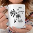 Rest In Peace Jimmy Cheeseburger Palm Trees Coffee Mug Unique Gifts