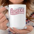 Retro Funny 4Th Of July God Bless America Independence Day Coffee Mug Personalized Gifts