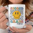 Second Grade Vibes Retro Smile Back To School 2Nd Grade Team Coffee Mug Unique Gifts