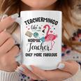 Teachermingo Like A Normal Teacher Only More Fabulous Funny Coffee Mug Personalized Gifts