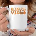 Thankful Vibes Fall Thanksgiving Coffee Mug Personalized Gifts
