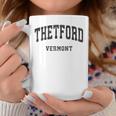 Thetford Vermont Vt Vintage Athletic Sports Design Coffee Mug Unique Gifts