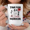 Time For Scary Horror Movies Sarcastic Halloween Coffee Mug Unique Gifts