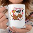 Turkey Trot Costume Turkey Running Fall Thanksgiving Coffee Mug Unique Gifts