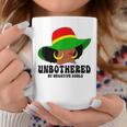 Unbothered Black Woman With Hat Black History Junenth Coffee Mug Unique Gifts