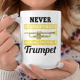 Never Underestimate A Girl With A Trumpet Band Coffee Mug Unique Gifts