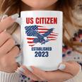 Us Citizen - Established 2023 - Proud New American Citizen Coffee Mug Personalized Gifts